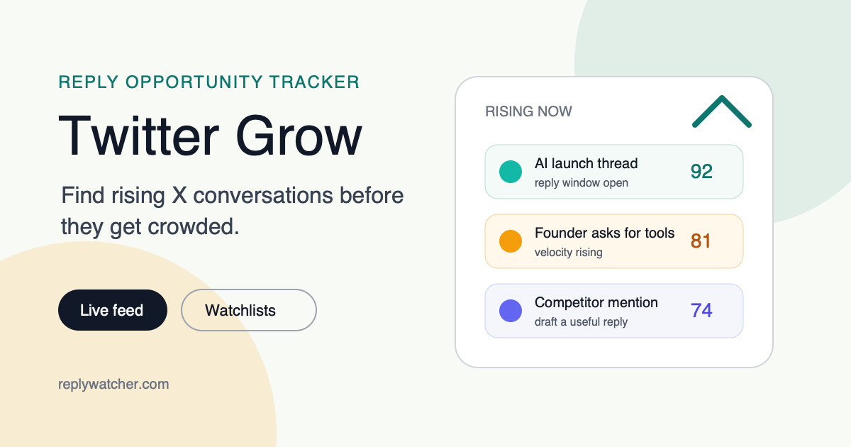 ReplyWatcher — 官网预览图